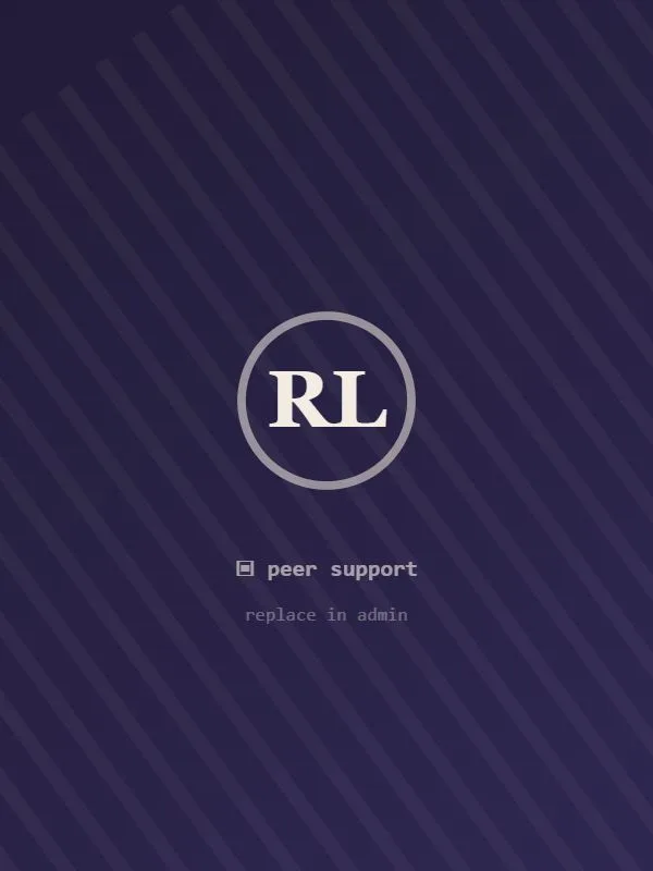 Support group circle